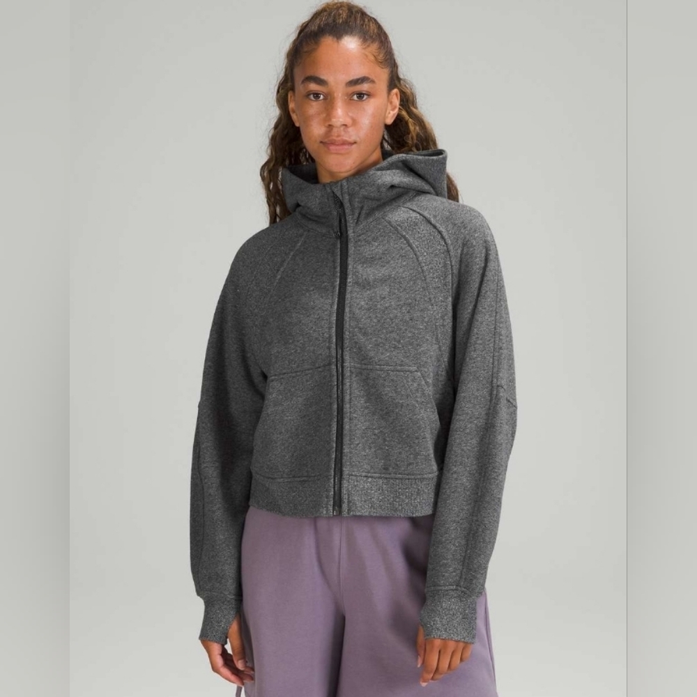 Lululemon Oversized Scuba speckled black size M/L